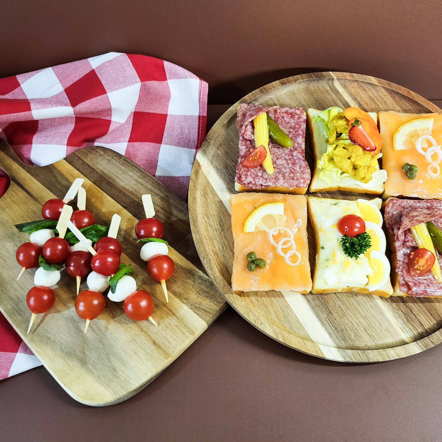 Apéro und Canapes von der Bäckerei Konditorei Schell